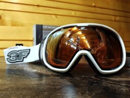 JUNIORSKÉ LYŽIARSKE OKULIARE 3F VISON PURE 2 SNOW WHITE